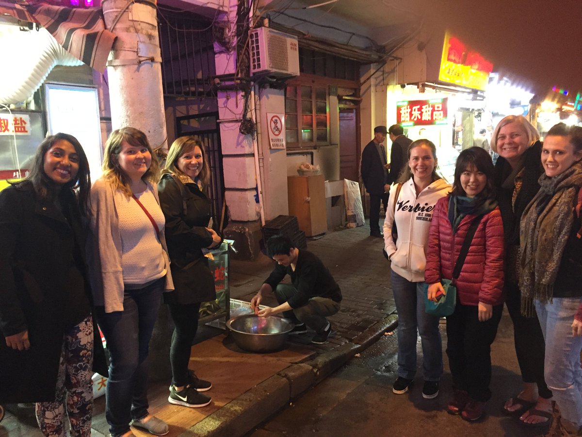 JenniMarotto's tweet photo. Work hard, play hard! WIDA Institute friends on a Shanghai food tour! #wida #wida2017 #widainternational #widapd https://t.co/cxcX0t2n09