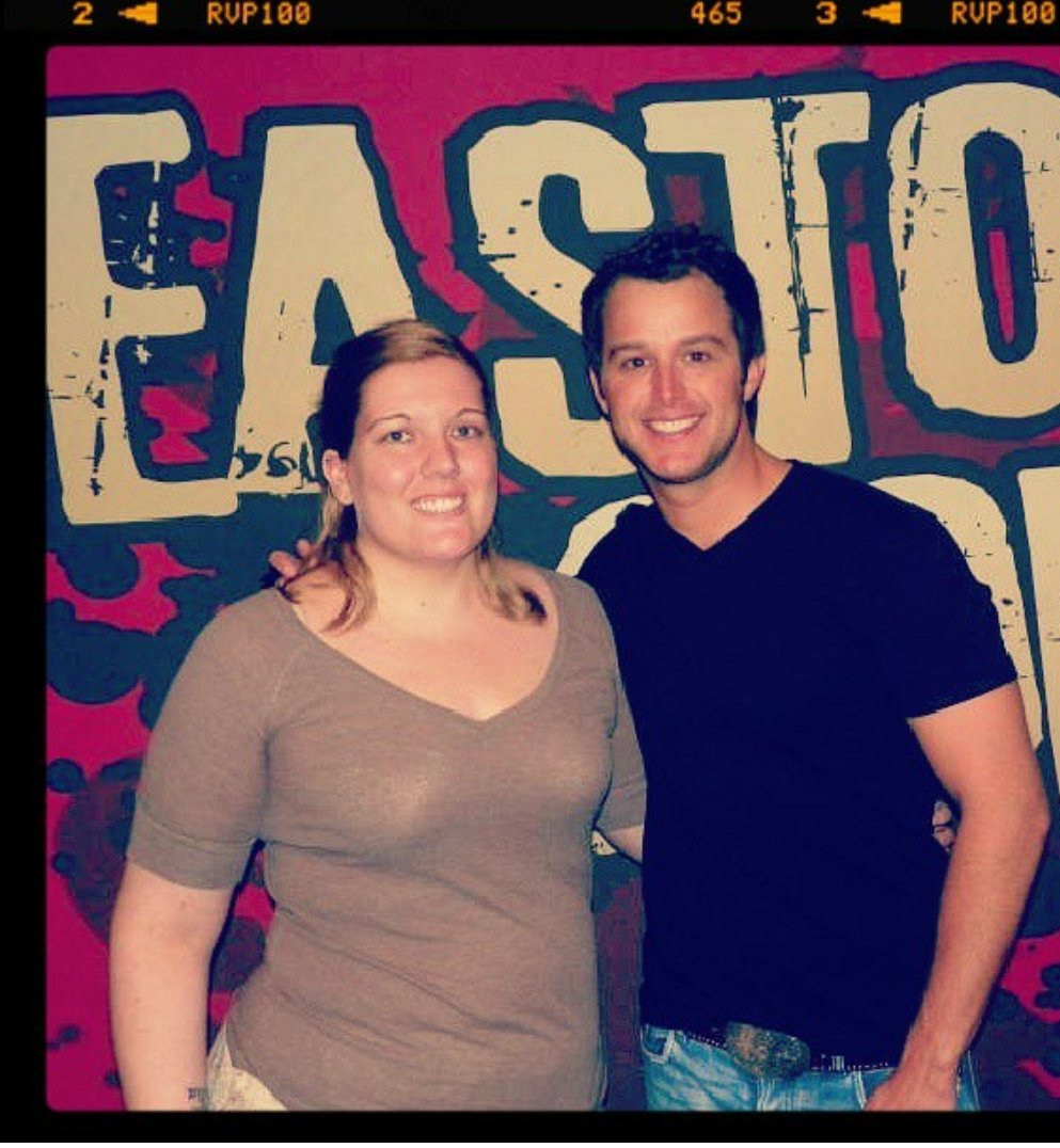 Nicole2484's tweet photo. Last night was awesome seeing @eastoncorbin with @TheAlabamaBand bonus was the meet n greet 4yrs after the first #corbincounty https://t.co/CoqZIVYHoH
