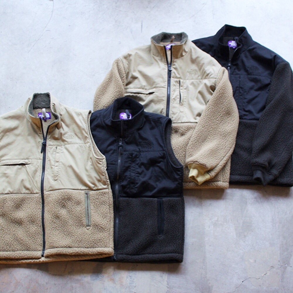 デナリジャケットとデナリベスト。 【THE NORTH FACE PURPLE LABEL