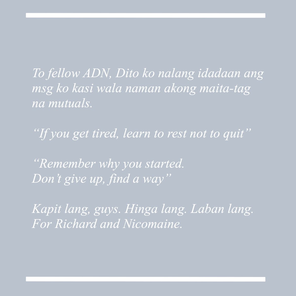 DearADN's tweet photo. To: ADN

#ADNLove https://t.co/tJdYgjO83P