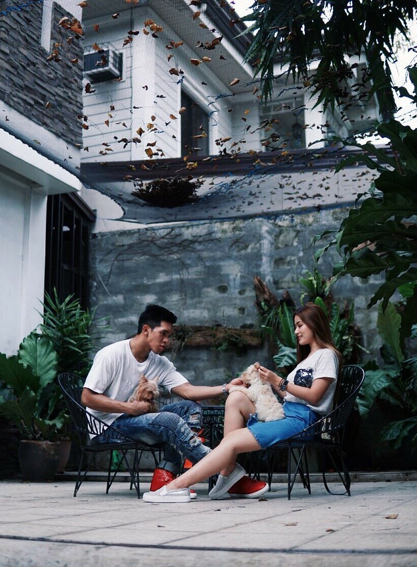 janeenachan's tweet photo. #OOThirDy x #JCootds hahaha and the super cute Ravena pups!! Catch #UAAPSwag today ft. @ThirdyRavenaaa on @UPFRONTatUAAP! 3PM on @abscbnsports! https://t.co/suXoWAPX7T