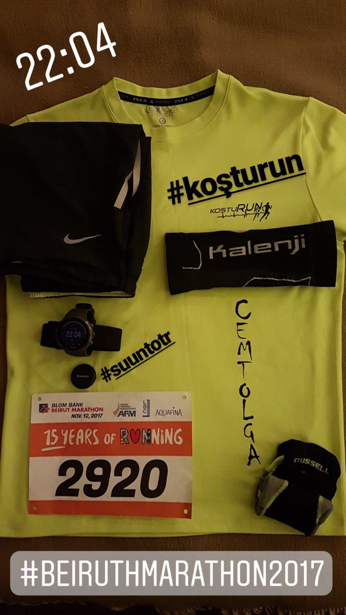kosturun's tweet photo. #koştuRUN bugün hem Avrasya'da hem Beyrut'ta 💪🏼 Başarılar Cem 🏃🏽
#beiruth #running https://t.co/BClt39WlLn