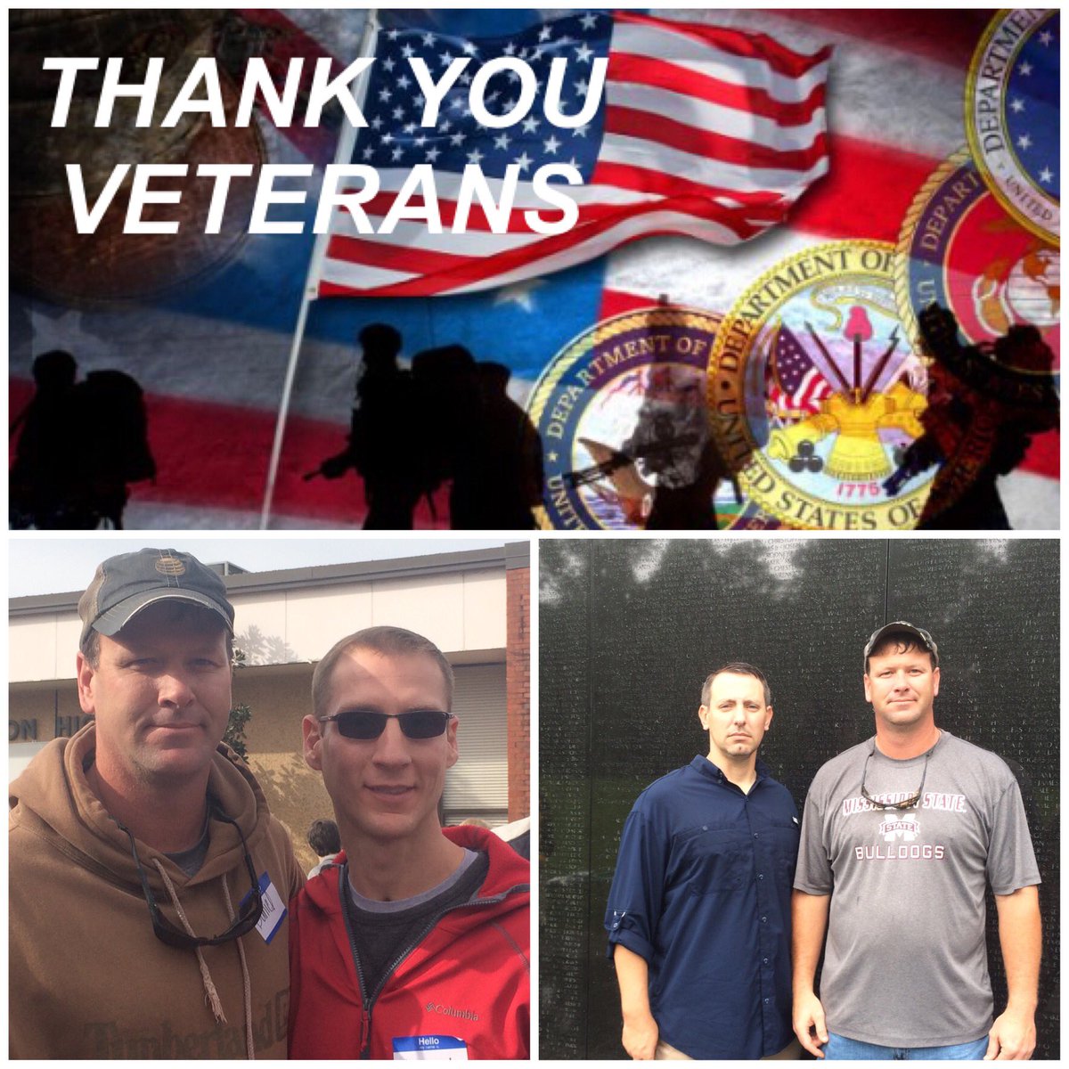 DtchrTiffany's tweet photo. If you come across a veteran or a service member, simply tell them "Thank You for your service"🇺🇸❤️🇺🇸 https://t.co/iJuovjyvRC