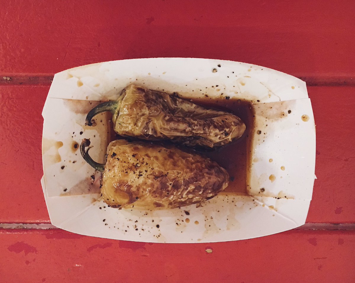 The tacos and vampiros are, of course, exceptional <a href="/MEXICALItacoCO/">Mexicali Taco & Co</a>, but I also count the gueros among my favorites sides in LA. While they're very spicy, the soy sauce base is addicting. #DTLA