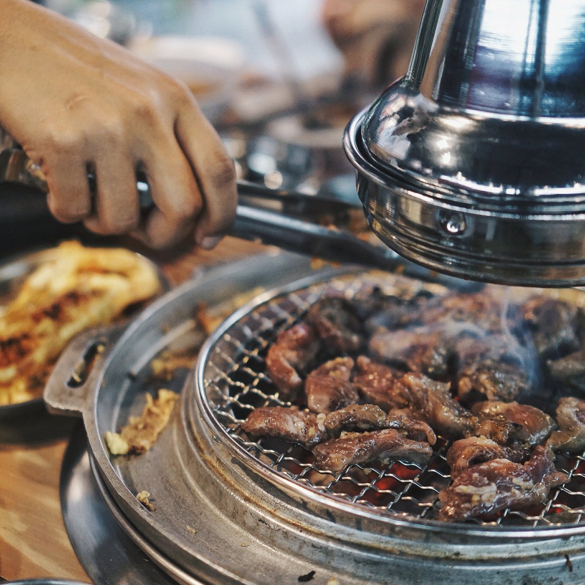 him_brian's tweet image. Grill &amp;amp; Grill #mapogalmaegi