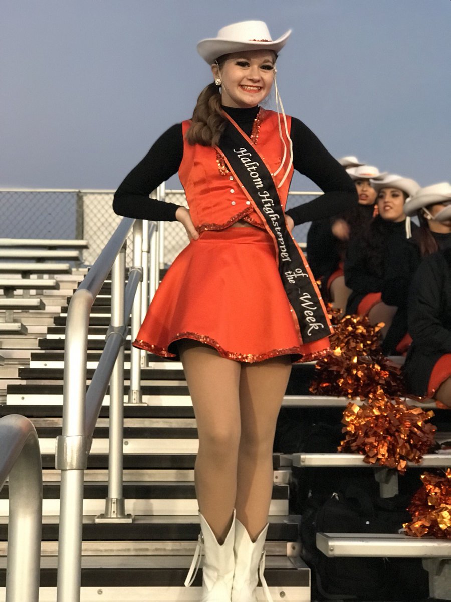 Highsteppers_'s tweet photo. Haltom Highstepper of the week went to Randie Clark!! We are all so happy to have someone like you on our team, you build everyone up and we thank you for that! Congrats Randie!! 💖😘💕💕 https://t.co/RJQwYAen3e