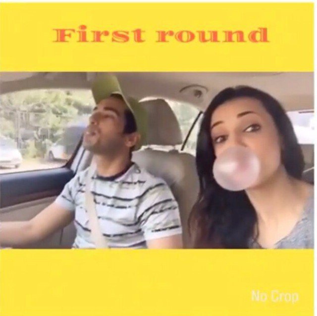 galinasol2's tweet photo. Рeace, friendship, chewing gum! Мир, дружба, жвачка!😏😛#MohitSehgal #SanayaIrani #Nomaya https://t.co/27TOkix4TJ