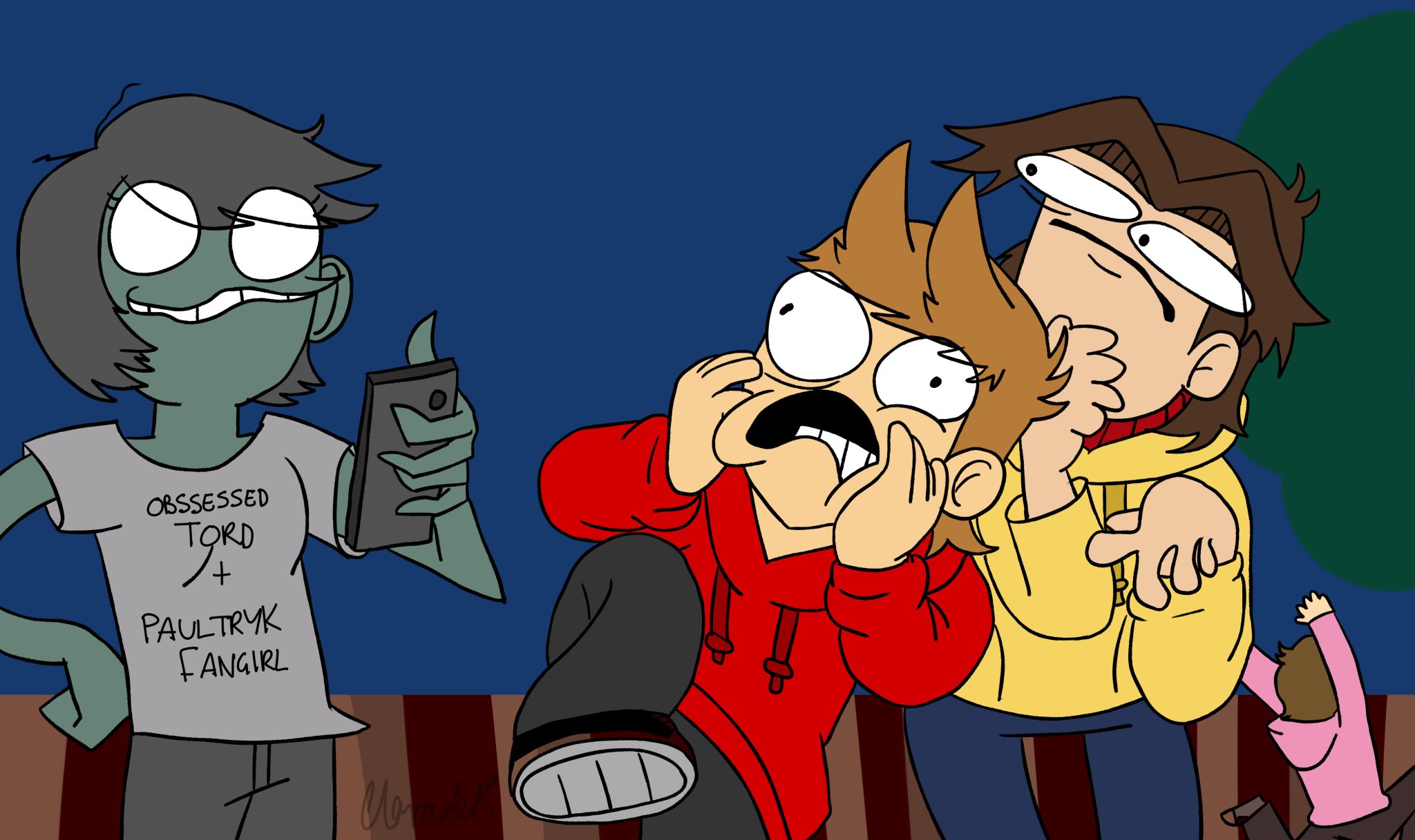 Hidden Eddsworld passion- Tord Paul and Patryk exposed