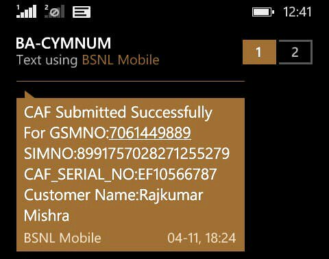 shivkumar_jsr's tweet photo. Inspite of successful PORT IN @BSNL_JKD from @RelianceMobile why my number is still active in my previous operator #RelianceMobile.
Due to which I am unable to get Network Signal in my New PORT IN network #BSNL @DoT_India Please look into. https://t.co/B5TpucAs0K