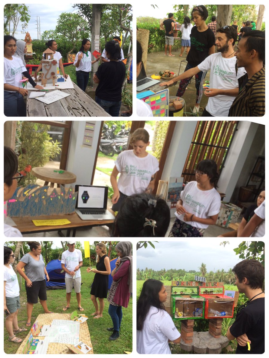 BaliSusJam's tweet photo. Now it's time for each team to sell the #prototype ✊🏼#balisusjamdenpasar2017 #GSusJam #thisiswhywejam https://t.co/9fdBfsOCUt