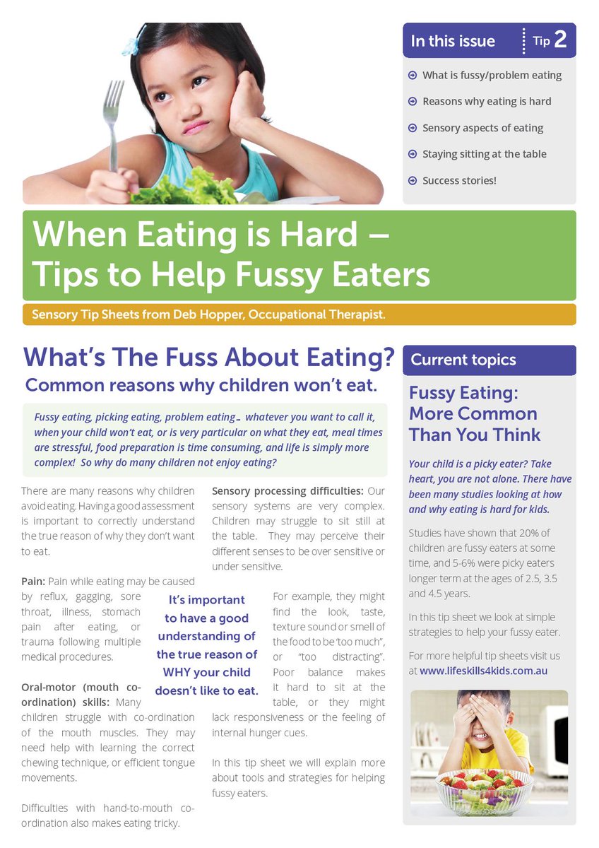 debhopperAU's tweet photo. Sensory Processing Tips - How to combat fussy eaters with ease #parentingwin #parenting #parenting101 #sofussy https://t.co/5U2PeQwhUJ https://t.co/nmAlhHBzEq