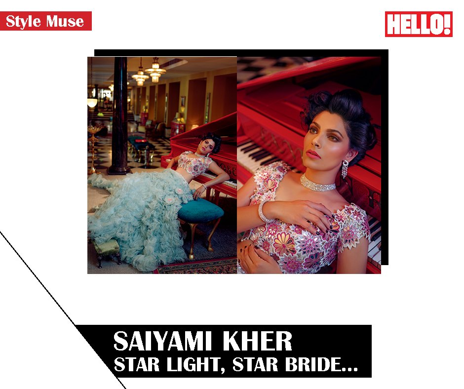 HELLO! meets <a href="/SaiyamiKher/">Saiyami Kher</a> in the desert city of Bikaner. #NovemberIssue #OnStandsNow #SwehtaMehta <a href="/dabiricouture/">DabiriCouture</a> <a href="/narendrabhawan/">NARENDRA BHAWAN</a> #KaushiKanu
