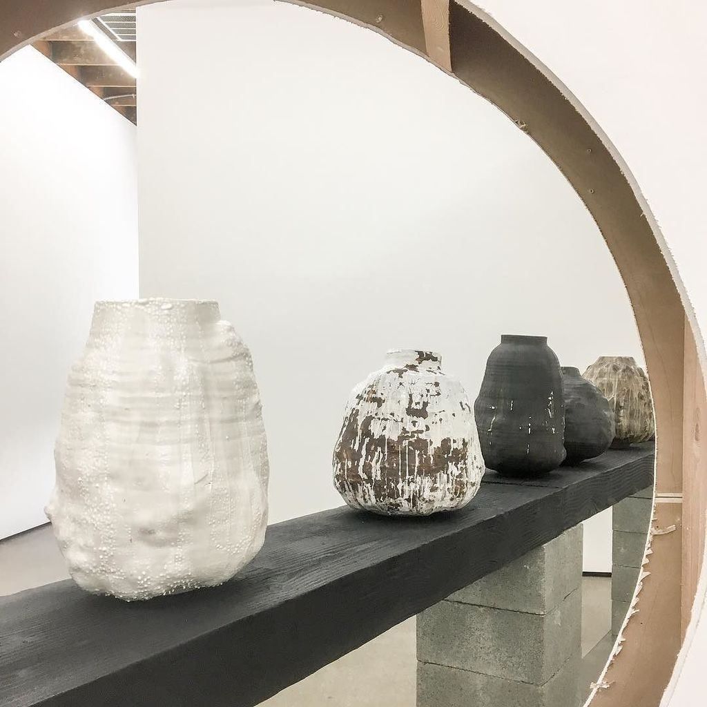 collectista's tweet photo. From the potters wheel to here. #fullcircle #ghosts #adamsilverman #ceramics @cherryandmartin https://t.co/Opf8JMoEsb