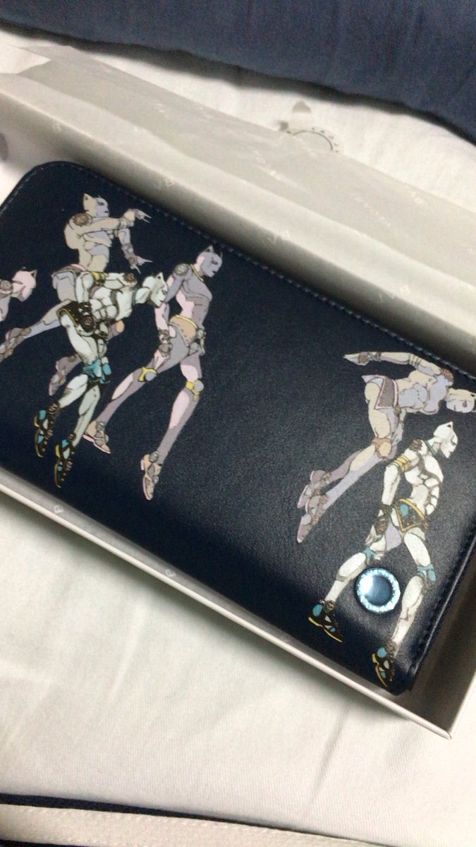 限定品】 ブリガリ ジョジョの奇妙な冒険 荒木飛呂彦 長財布 BVLGARI