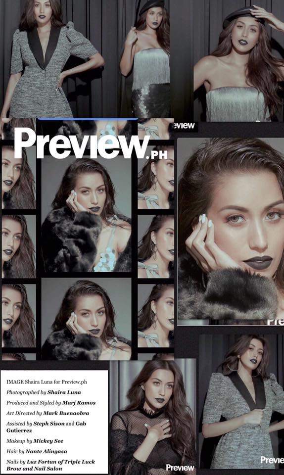 tripleluck168's tweet photo. #TripleLized Ms Universe-Philippines 2017 Rachel Peters, graces the Preview PH cover this month! Your #TripleLuckFam is proud of you! #WeKnowNails #GetTripleLized #PrideOfThePhilippines https://t.co/vs39OoDRQx