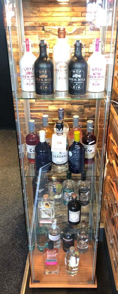 So we’ve rolled out a small bottle shop today! Much more gin and related gifts are due in this week - I hope we can find the space. Of course we had to start with some favourites <a href="/EdenMill/">Eden Mill St Andrews</a> <a href="/ValentiaGin/">VALENTIA GIN & VODKA</a> <a href="/McQueenGin/">McQueen Gin</a> <a href="/Edinburgh_Gin/">Edinburgh Gin</a> <a href="/sipsmith/">Sipsmith Gin</a> <a href="/PinksterGin/">Pinkster Gin</a> <a href="/SilentPoolGin/">Silent Pool Gin</a> <a href="/DaffysGin/">Daffys Gin</a>