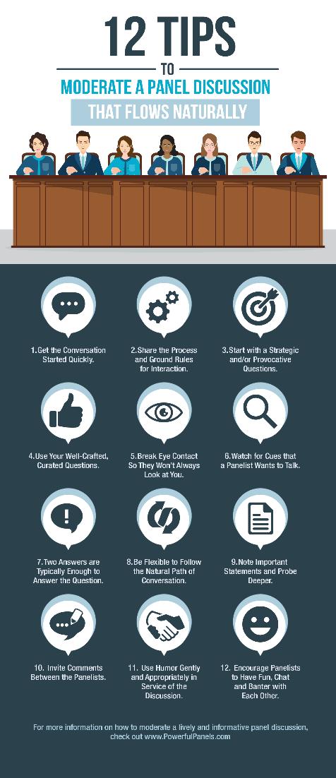 KristinJArnold's tweet photo. #Panelmoderators can use these tips to keep the #paneldiscussion lively & powerful: https://t.co/9WRoKuod92 #eventprofs #meetingprofs #mpi https://t.co/GKq7Vf0XMM