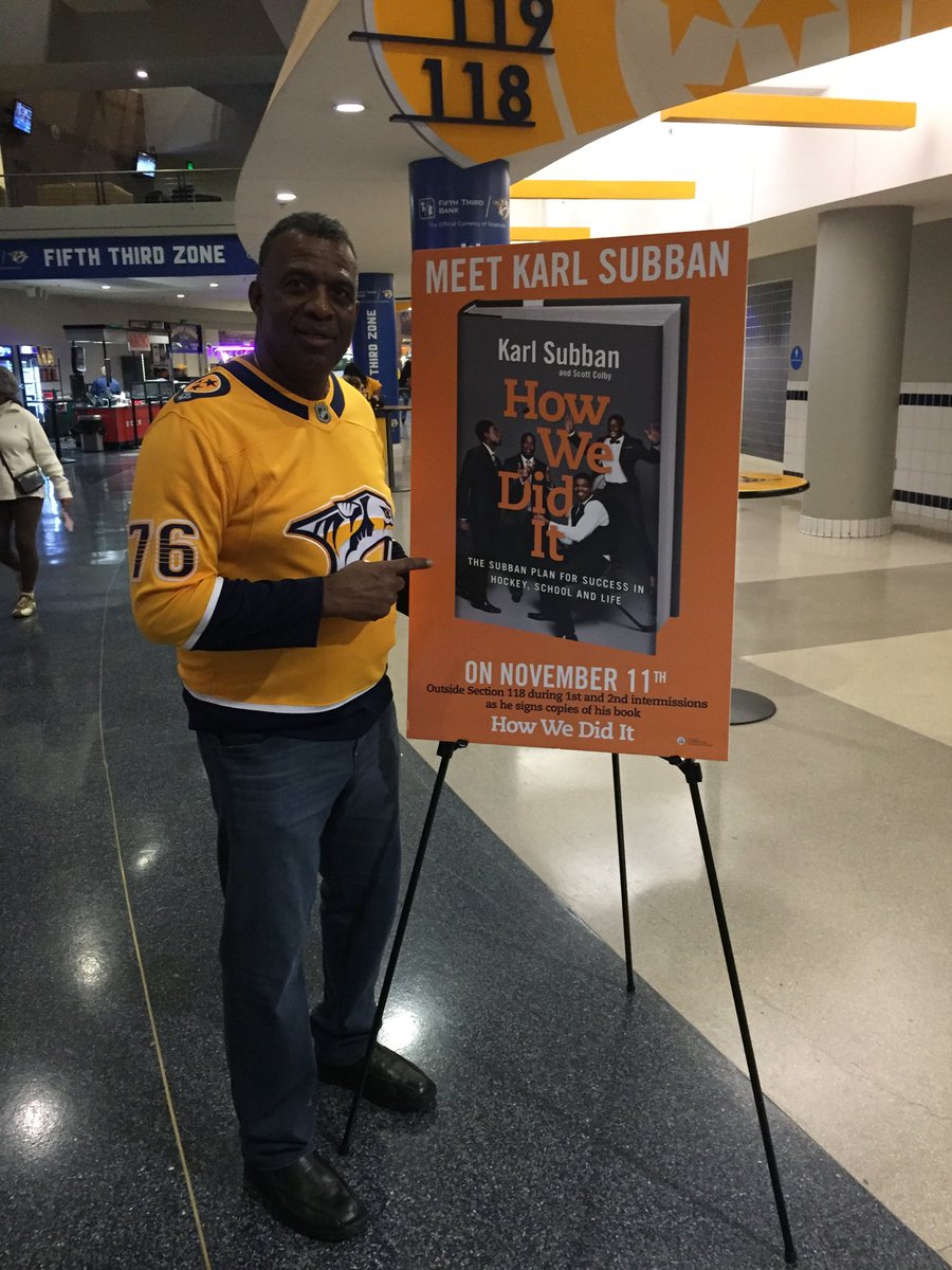 Karl Subban (@subbankarl) on Twitter photo #howwedidit - Thank You Nashville Predators and fans.  We did it on the ice and off the ice... #howwedidit - Thank You Nashville Predators and fans.  We did it on the ice and off the ice...