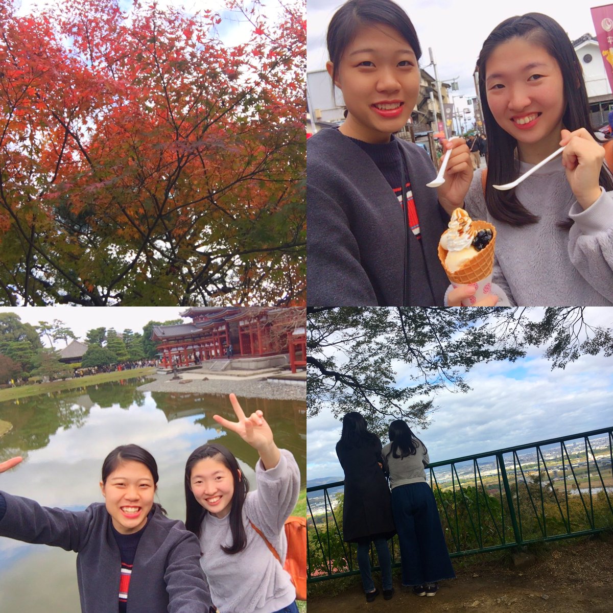 misato68809258's tweet photo. November,12    (( kyoto 🍁🍂

久々に二人で遊んだ.
季節が最高すぎて、とにかくたのすぎたし、話止まらんかった！！
とにかく最高でした！
紅葉もきれいやったなあ… https://t.co/4qjcL5NUZo