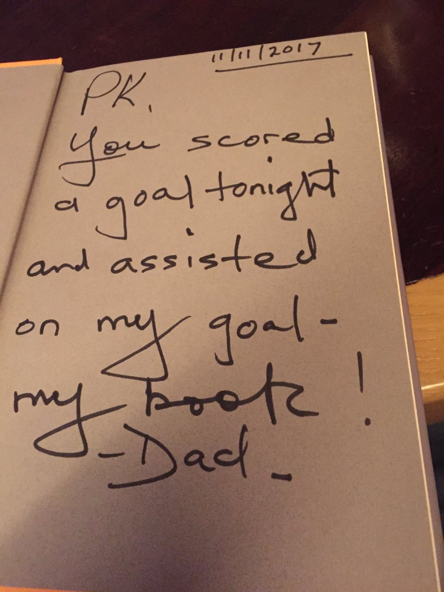Karl Subban (@subbankarl) on Twitter photo #howwedidit - my signed book for PK #howwedidit - my signed book for PK