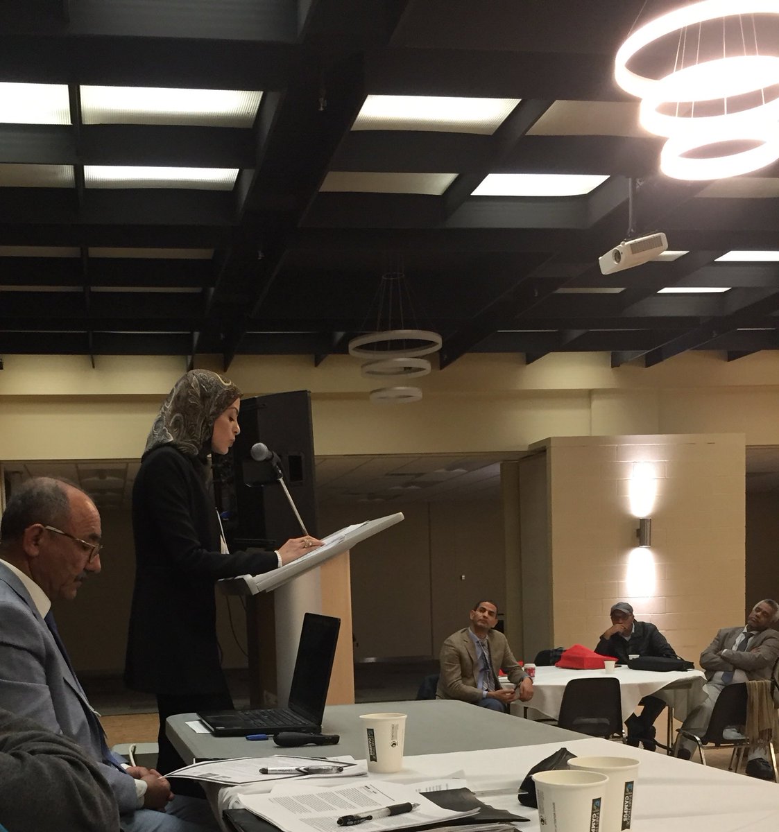 New_Metaphors's tweet photo. Dalia Fahmy gave a great talk at #newmetaphors yesterday - conference starts up again at 9am! https://t.co/IVESbCRIiC