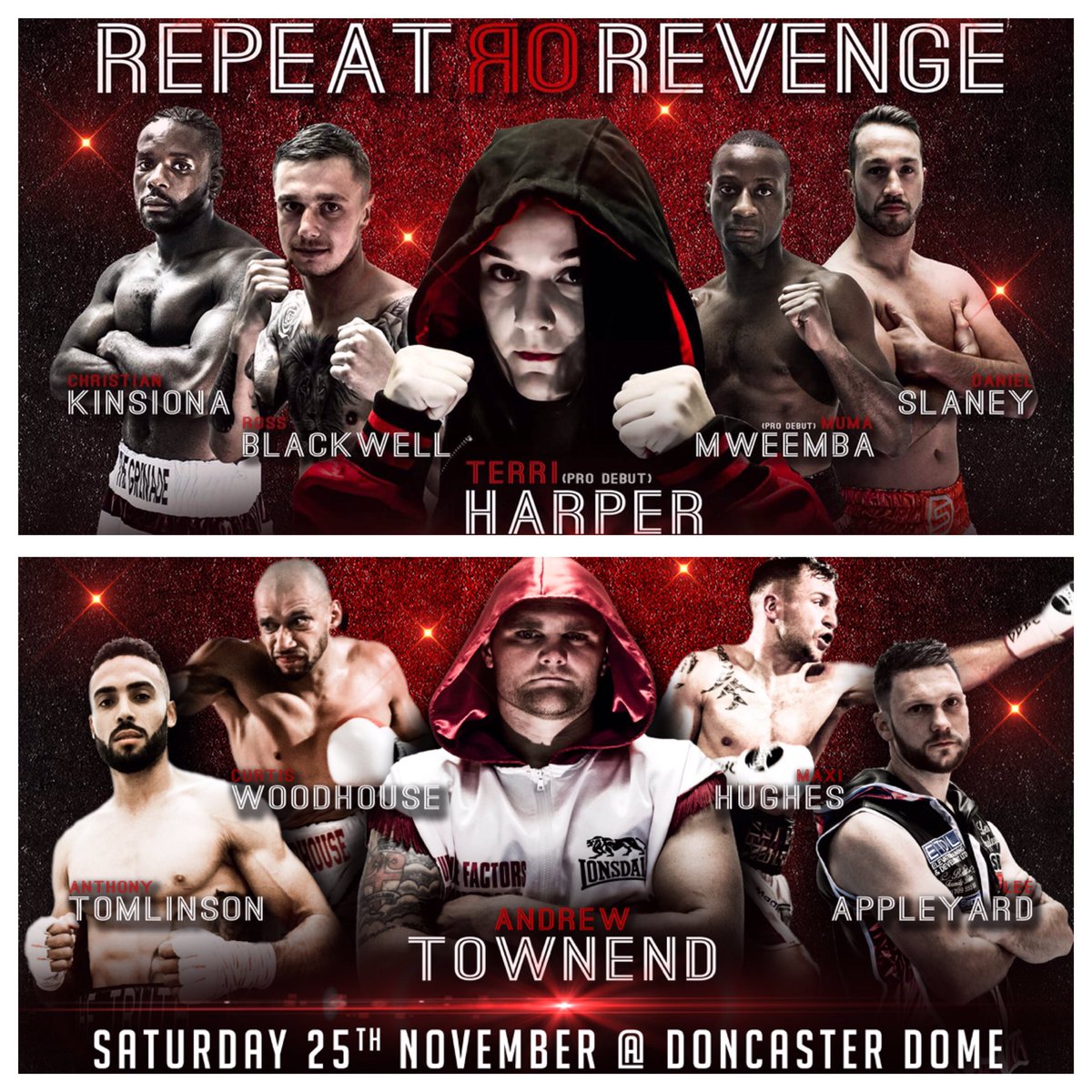 Stefy Bull (@stefybull) on Twitter photo <a href="/curtiswoodhous8/">Curtis Woodhouse BEM</a>
Everyone attending this show ringside SOLD OUT food served between 3-5pm NO FOOD AFTER AS BOXING WILL START AT 5.30pm RT <a href="/curtiswoodhous8/">Curtis Woodhouse BEM</a>
Everyone attending this show ringside SOLD OUT food served between 3-5pm NO FOOD AFTER AS BOXING WILL START AT 5.30pm RT