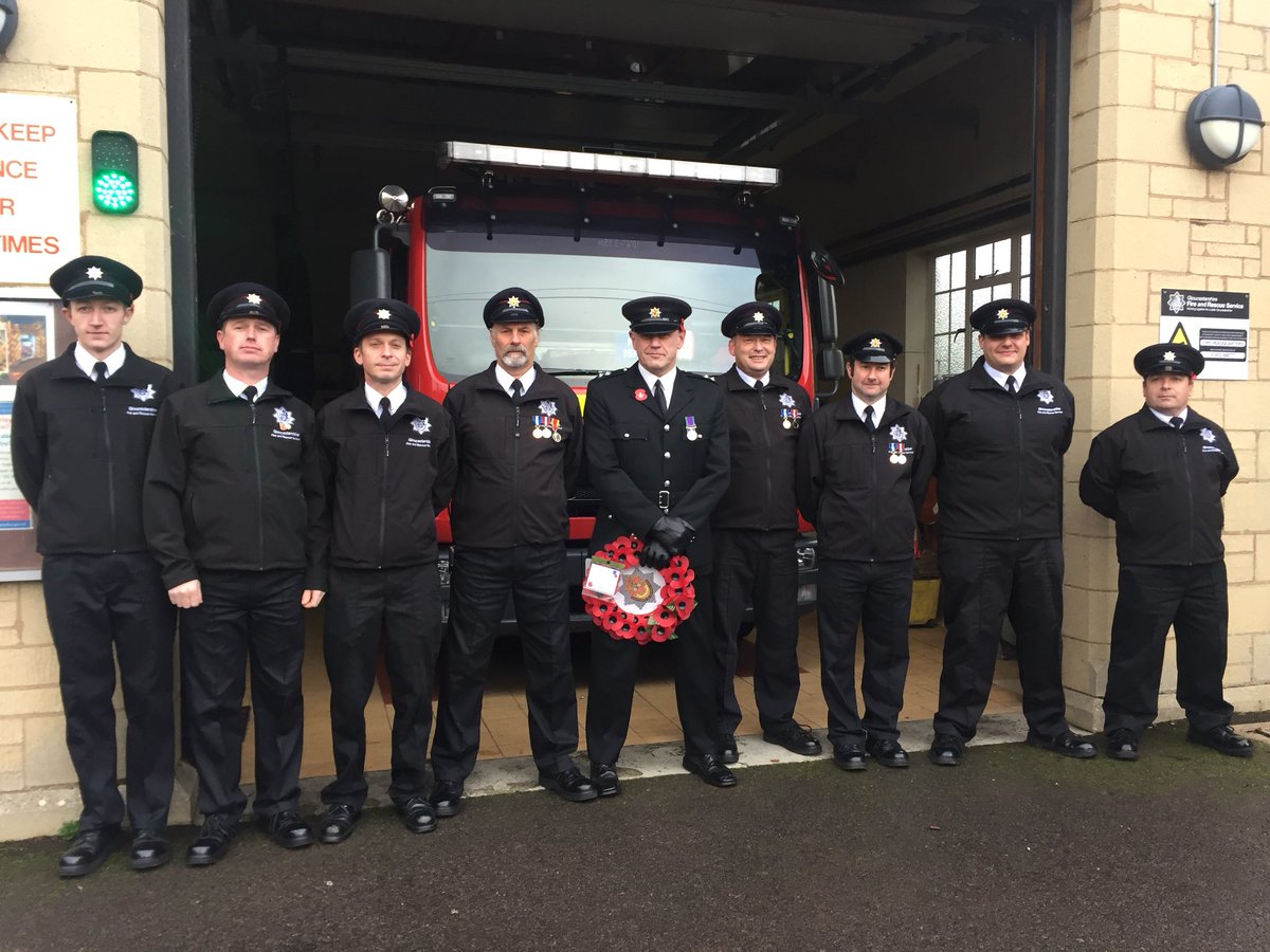 Station 15 line up before we were due to march. <a href="/GlosFireChief/">This account is closed</a>                          Lest We Forget