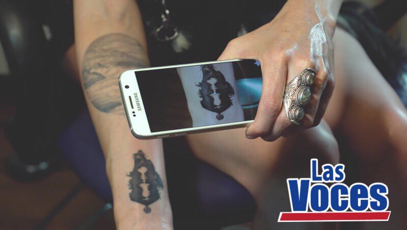 LasVoces_Edomex's tweet photo. #Audiotatuajes #SkinMotion ha creado #SoundWaveTattos App que a través de realidad aumentada permite reproducir audio plasmado en la piel. https://t.co/zDcojglvM0