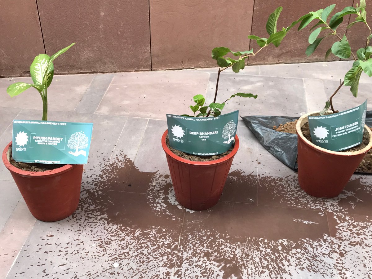 Deep0's tweet photo. It’s wonderful initiative to ask visiting speakers to plant tree at IIM Udaipur campus is full of greenery & 2 lakes in making see the guava https://t.co/gDXVQN6mzf