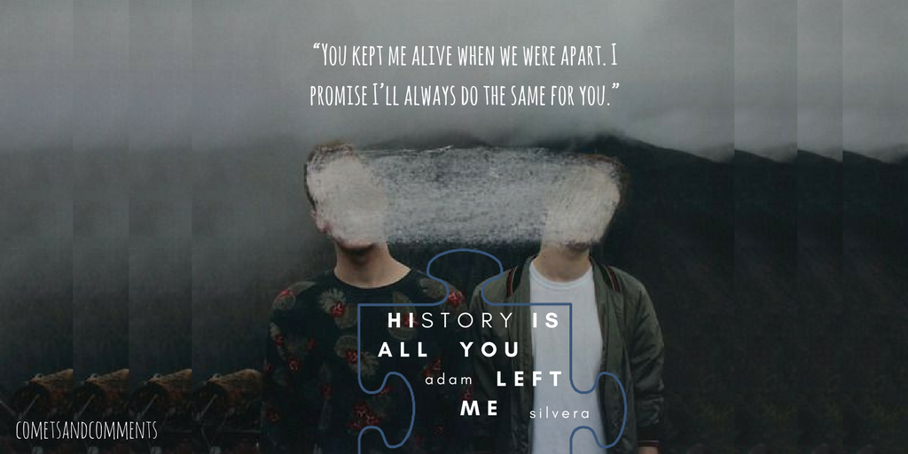 comets_comments's tweet photo. #HistoryisallyouLeftMe by @AdamSilvera 
★★★★★ 
You know, it's going to be a great book when the first line captivates you. You know it's going to be unforgettable when every line after doesn't lose that effect. 
#theoandgriffin #2017favorite #youngadult #lgbtreads #icried https://t.co/jDzcZ1ERjZ