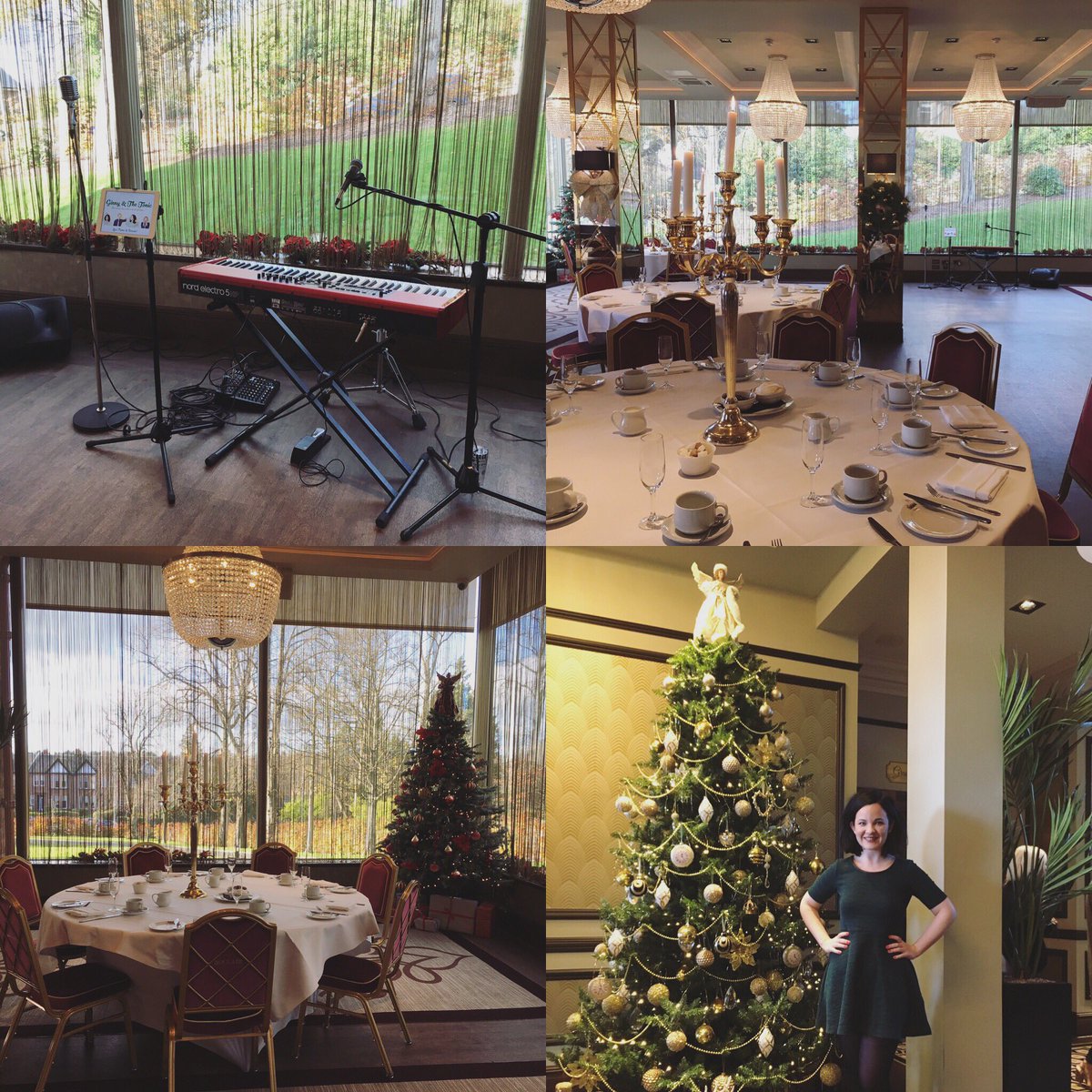 #Christmas has arrived <a href="/BoclairHouse/">Boclair House</a> and we're here for the A&amp;M Scotland afternoon tea! #love G&amp;T 💚