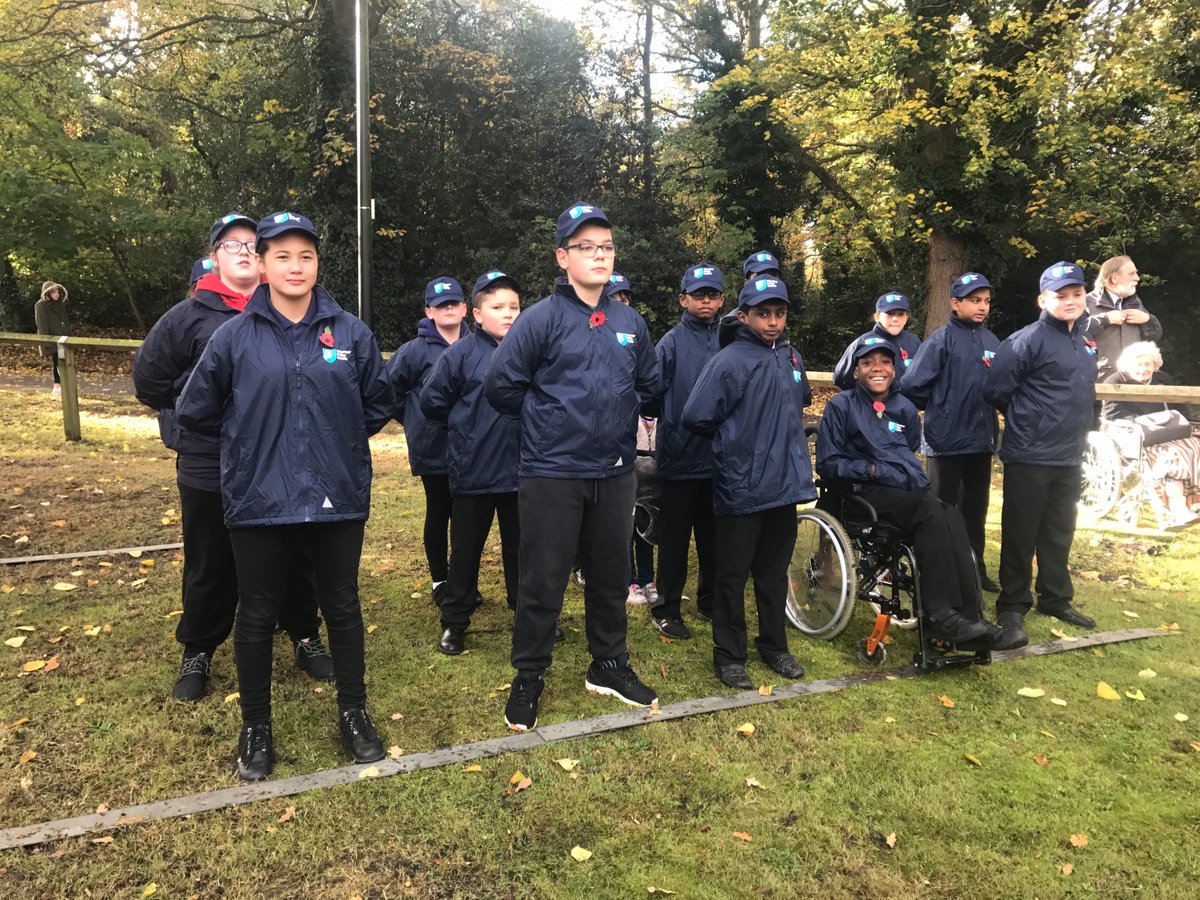 Well done to the Senior and Junior RVPC. A well turned out #RemembranceDay17 thank you to cadets and staff who attended to remember the fallen soldiers.