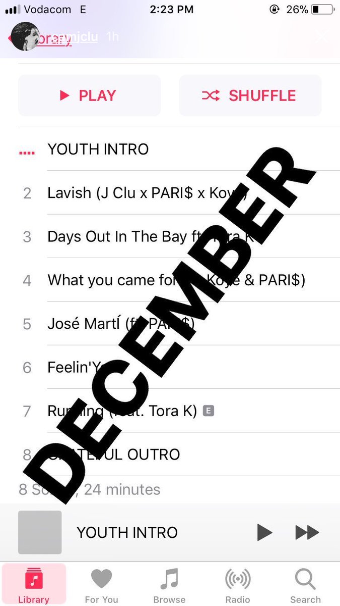 jclumusic's tweet photo. I’d drop it now if I didn’t say 1st of December 😒 till then, enjoy “What You Came For” 🦋 https://t.co/iZHDRY7sxX