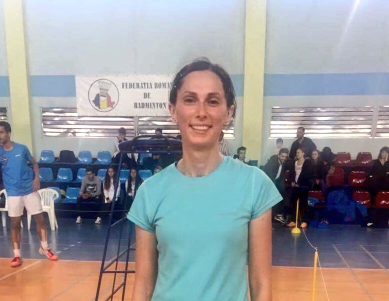 FRBadminton's tweet photo. Campioana nationala la simplu feminin 2017 - Florentina Constantinescu (CSU UVT Timisoara)  #badmintonRomania #campionatulnational https://t.co/nj4EUTFTcb