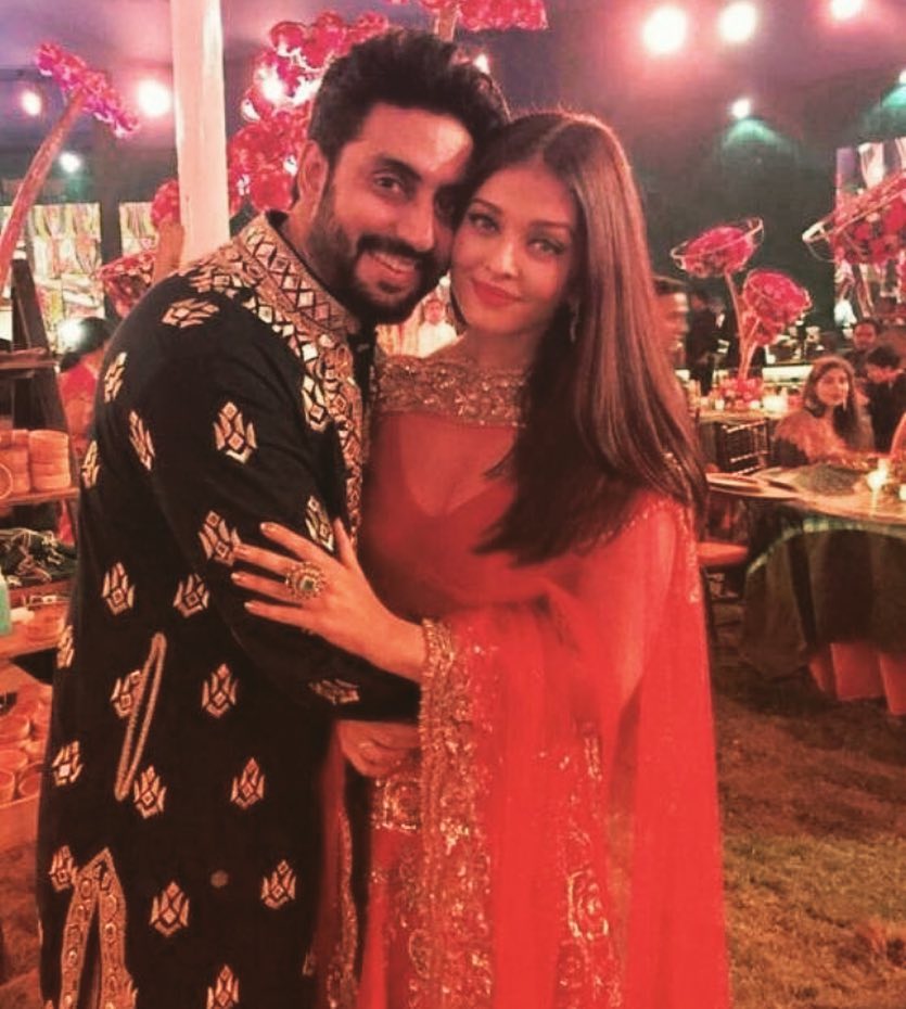 AndPicturesIN's tweet photo. A match made in heaven: @juniorbachchan &amp; #AishwaryaRaiBachchan https://t.co/oZdn6m0dbp