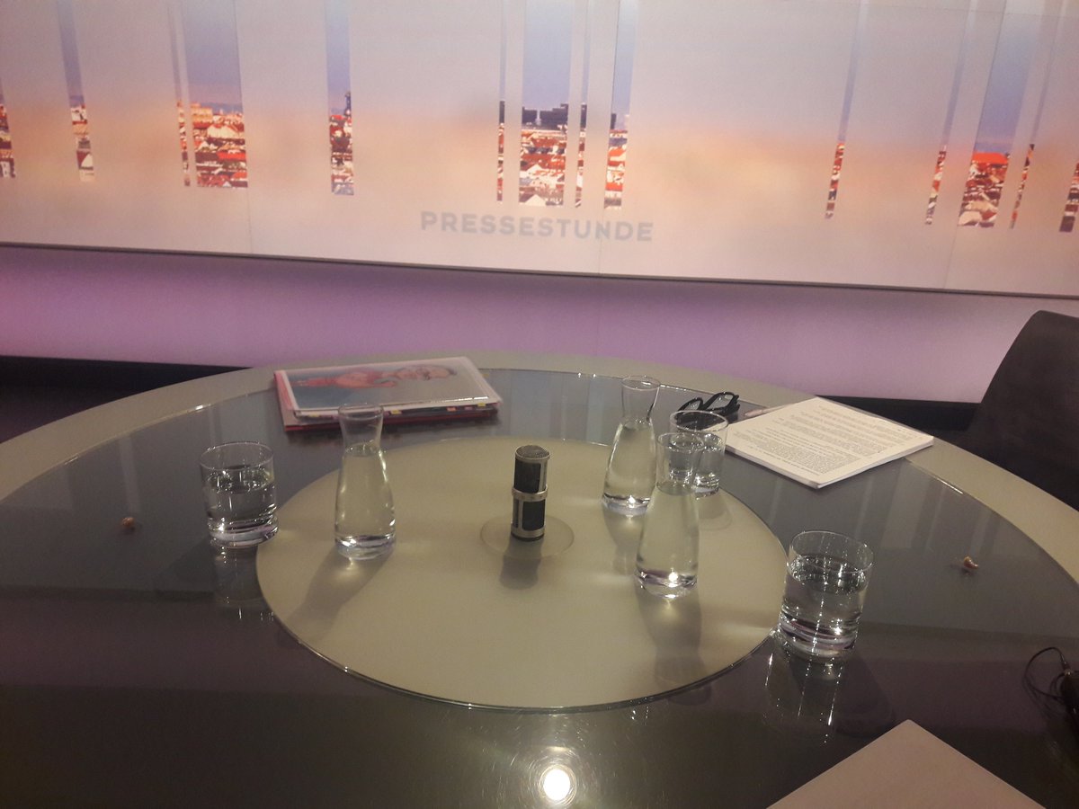 Gleich gehts los, AK Präsident Rudi Kaske in der #pressestunde arbeiterkammer.at/service/presse…