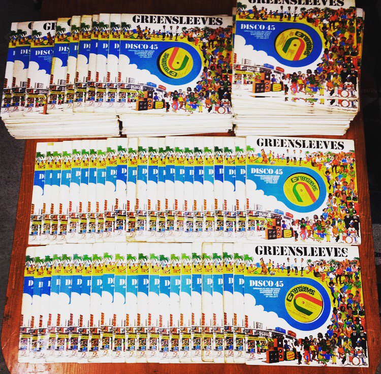 ■MIX CD製作で 引っ張り出してた
”GREENSLEEVES 12”❷
来週19日リリース！

#Strictly_Jamaican_Muzik 
#DancehallClassics 
#master_media_muzik