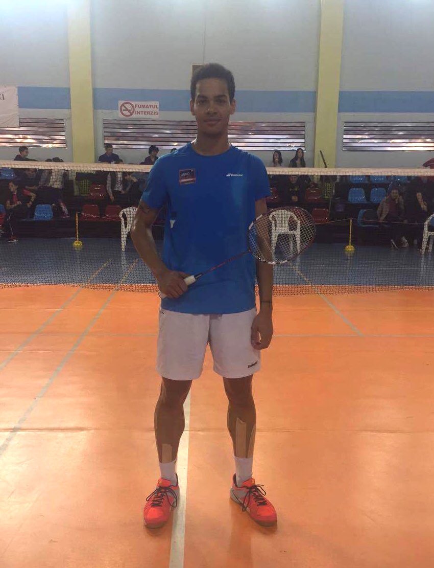 FRBadminton's tweet photo. Campion national la simplu masculin 2017 - Collins Filimon (CSU UVT Timisoara)
#badmintonRomania  #campionatulnational https://t.co/AZnromM16i