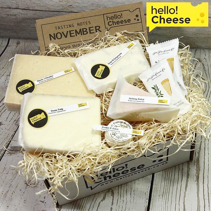 HelloCheeseBox's tweet photo. The November Box is out now!
5 delicious artisan cheeses to indulge in & delivered to your home.
#hellocheese #welovecheese #cheese https://t.co/o5lS7boXL1