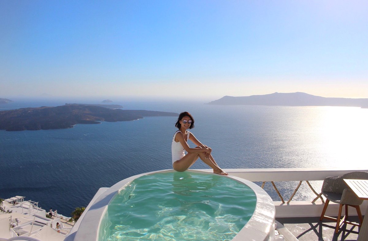 crystallihk's tweet photo. G R E C I A N  S U M M E R 🇬🇷

#Greece #EndlessSummer #Santorini #Caldera #Wanderlust #BeautifulDestinations #FiftyShadesOfBlue https://t.co/50Dav1ZOEW