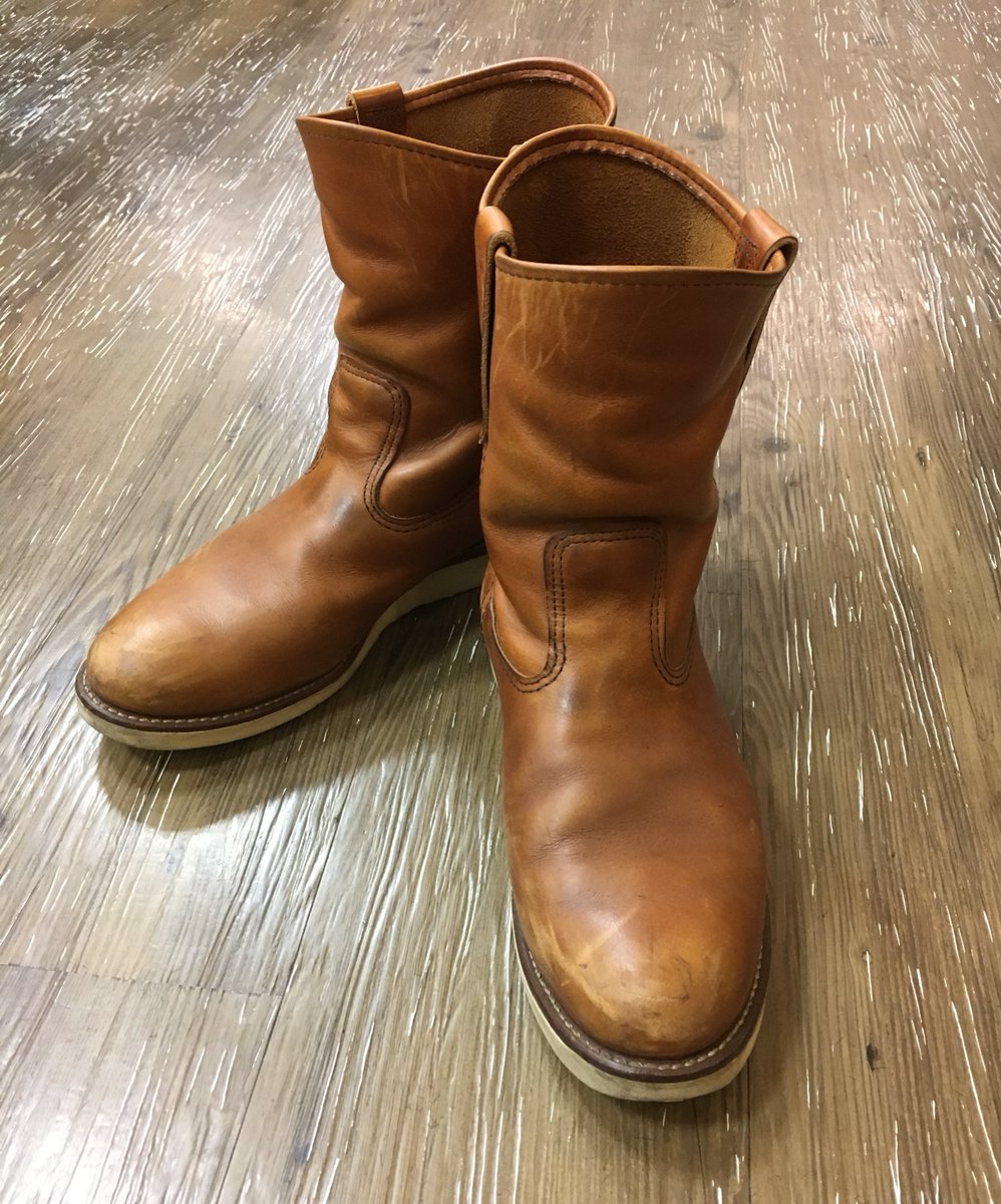 b124rocks's tweet photo. 本日もお疲れ様でしたｯｯ‼️(#°Д°)

#フェローズ #ワークシャツ #ダルチザン #SD-103 #redwing #RW866 #ペコス https://t.co/Eq6Gttrt3N