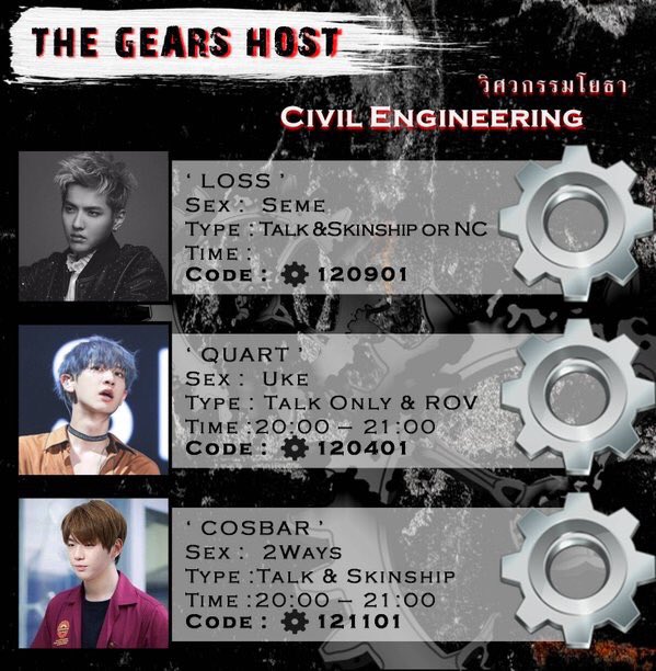 THE GEARS ⚙️ ปิดคลับ tweet media