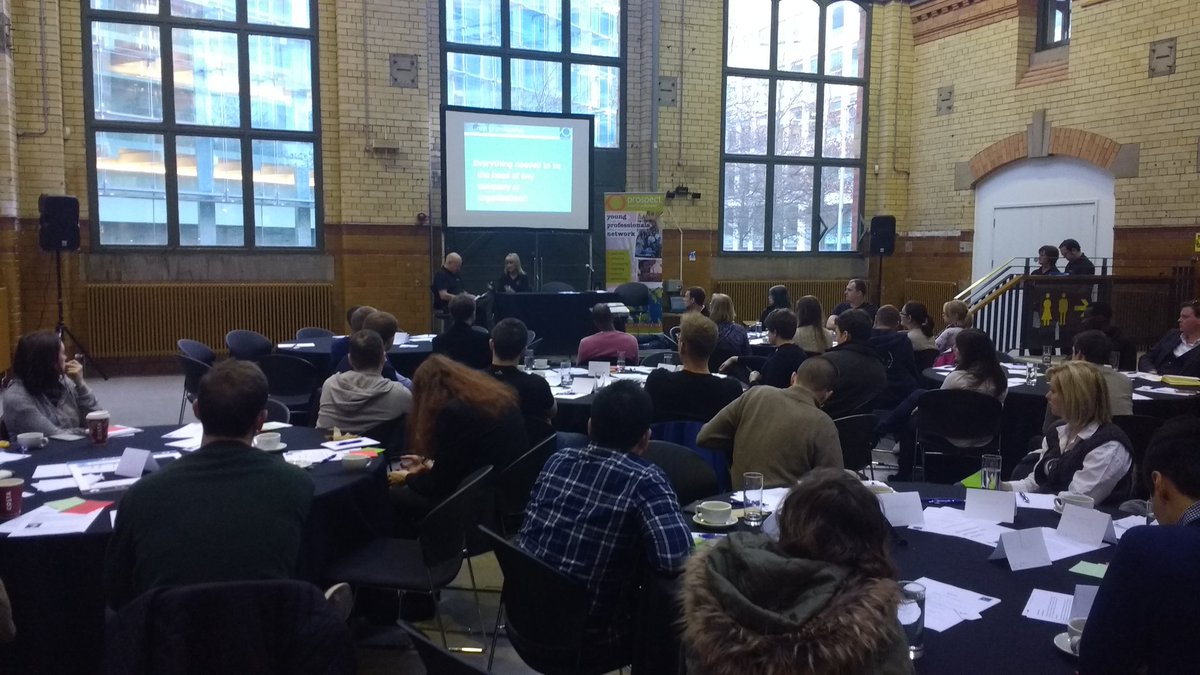 Prospect_YW's tweet photo. Interactive theatre learning on representing young professionals with difficult issues at work. #YWF17 https://t.co/EsQV6VAIKQ
