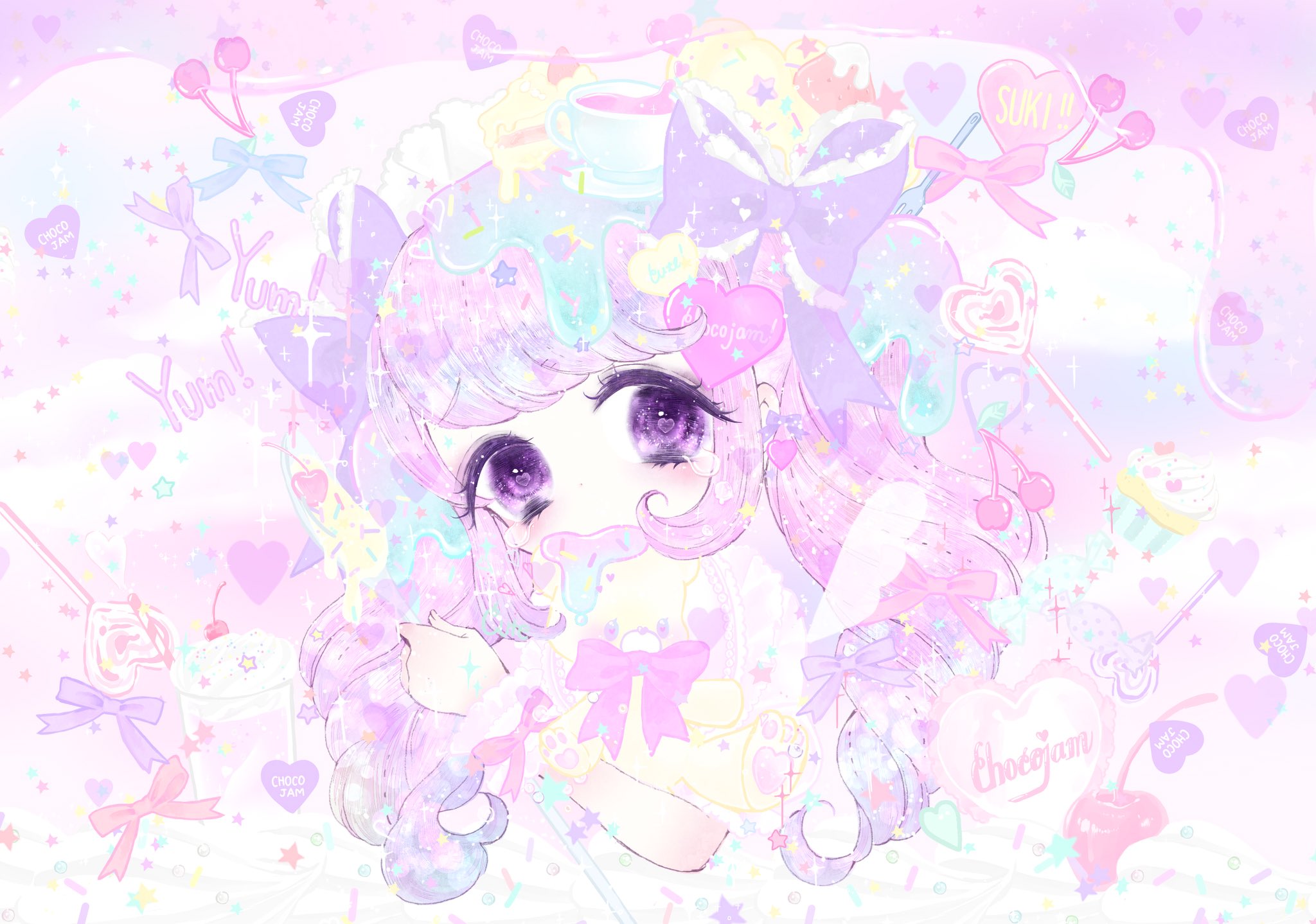 ゆめかわ病みかわbot Twitterissa ユニコーン女子 ゆめかわいい ユニコーン