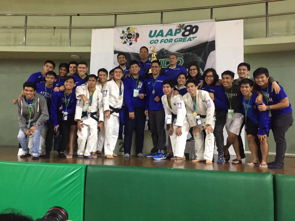 Ollie_TheGUIDON's tweet image. Ateneo and UST Men's are declared co-champions! 
#UAAPJudo