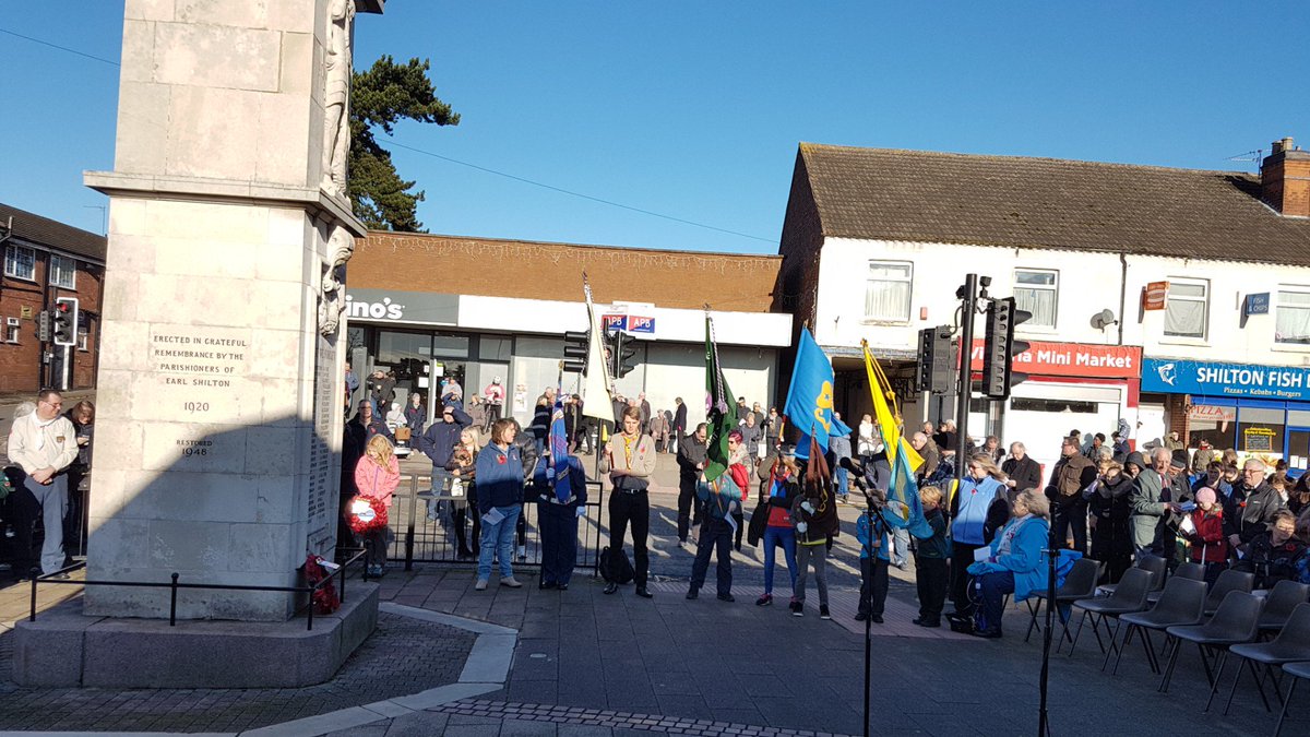 Act of remembrance #iscout #WeWillRemember (@ Earl shilton Methodist church) swarmapp.com/c/4coV2S9L8Gx