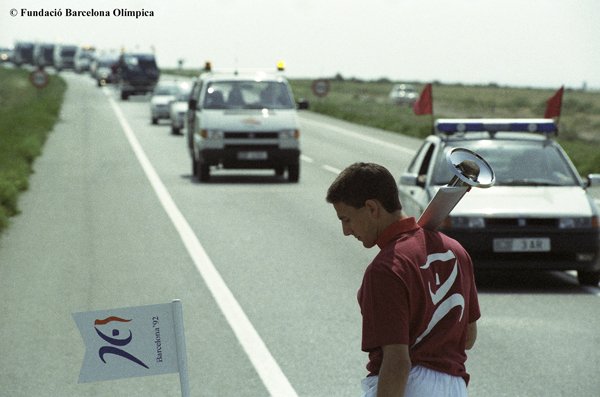 MuseuOlimpicBCN's tweet photo. #Curiositatsdel92 La #torxa olímpica en 39 #dies va recórrer més de 6000 km passant per les 17 comunitats autònomes. https://t.co/f5akqJpFX2