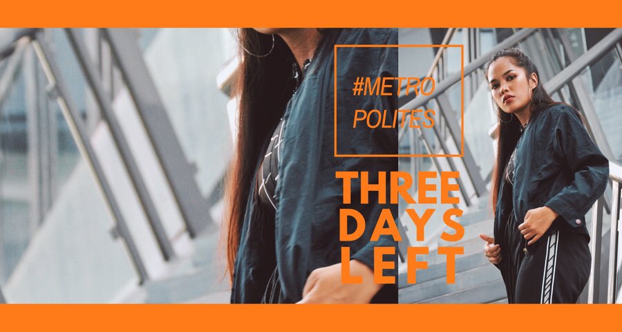 XUSHSGAS's tweet photo. We’re so excited to see what you have in store for us, metropolite. Only three days left until we can celebrate the metropolitan vibe together!
#GASGA
#XavierAteneo
#UrbanRush https://t.co/JZRxQWS7JP