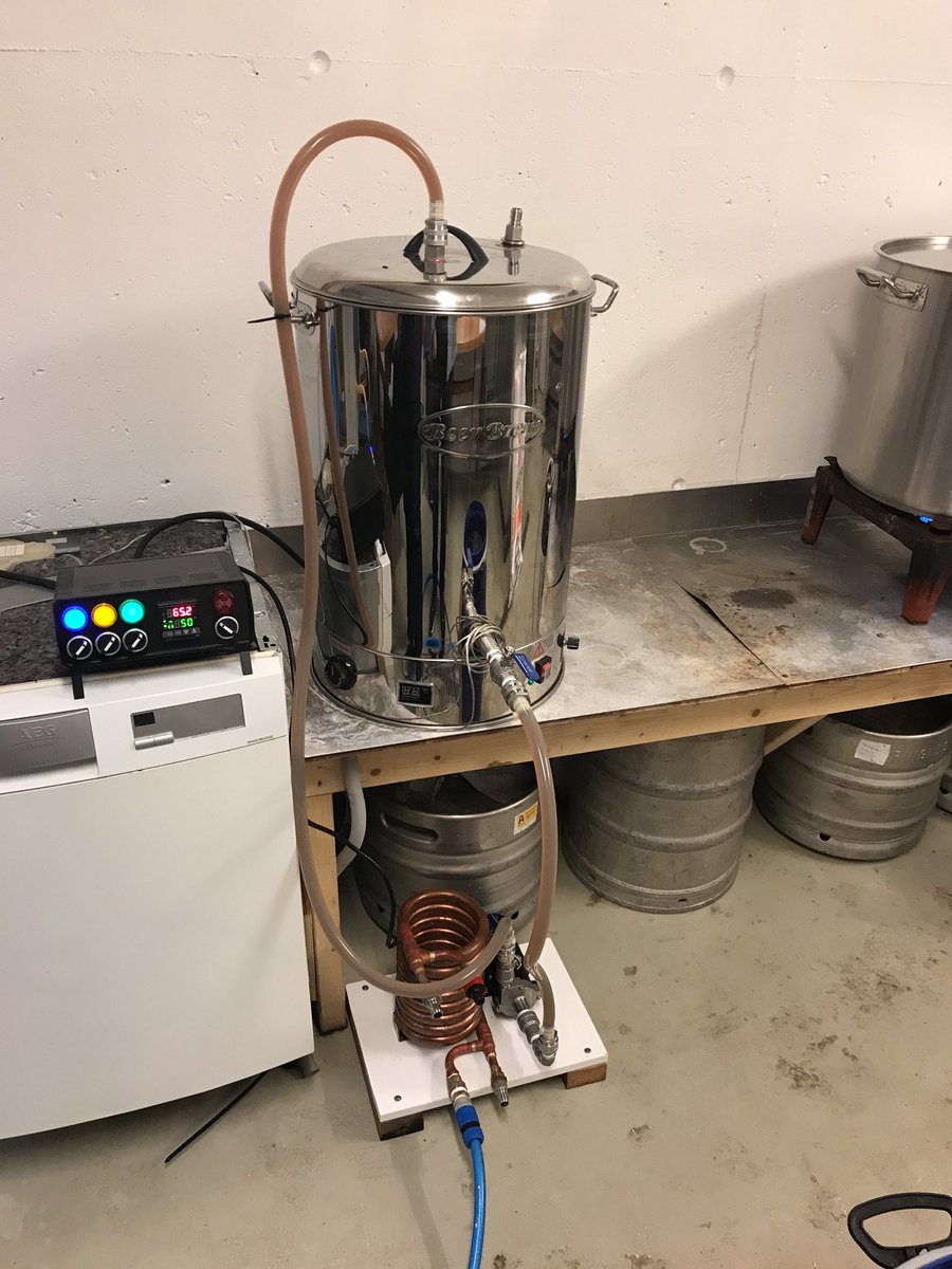 ThomasHa's tweet photo. Brewday. https://t.co/owAv3gEnQy