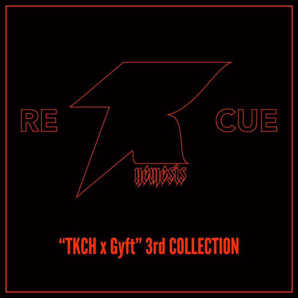 gyftparco's tweet photo. TKCH×GYFT by H>FRACTAL 3rd COLLECTION

”ReスCUE”

coming soon... https://t.co/hgNQYdVqjl